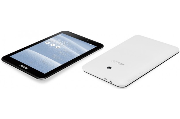 Asus Fonepad FE170CG-1B011A 7 3G 8GB White-экран и задняя панель вид сверху