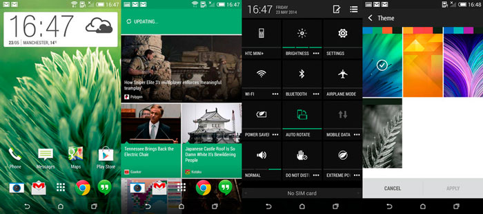 HTC Sense 6.0 в HTC Desire 816 