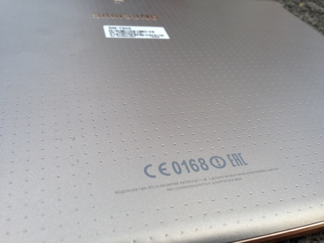 Samsung Galaxy Tab S 10.5