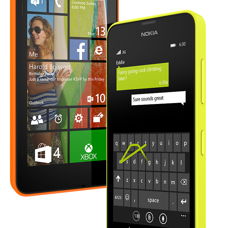 Nokia-Lumia-630- Word Flow