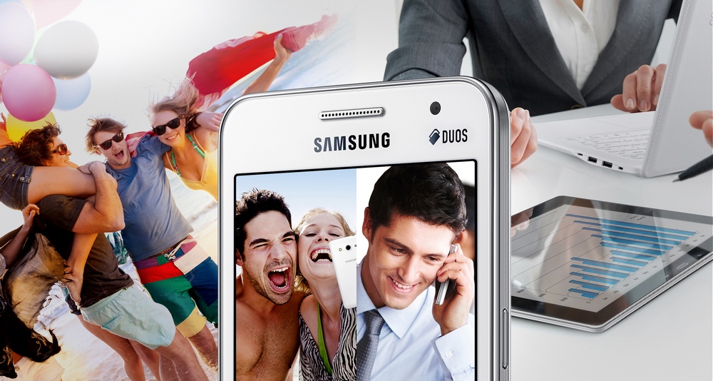 Samsung G355H Galaxy Core 2 - Две сим-карты