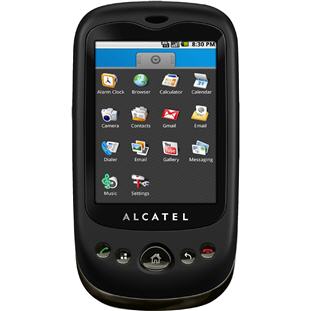 ��������� �������  Alcatel OT-980 (black soft touch)
