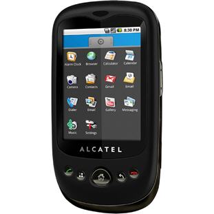 ��������� �������  Alcatel OT-980 (black soft touch)
