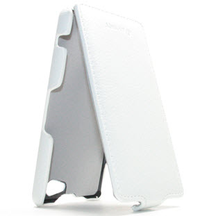 Armor флип для Sony Xperia Z1 Compact (белый)