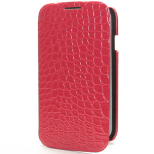 Armor книжка для Samsung Galaxy S4 (красный крокодил)
