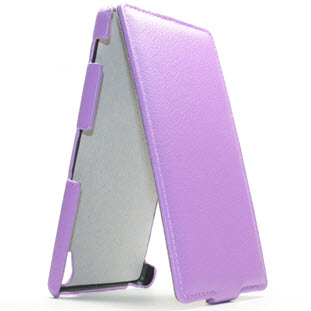 Art Case флип для Sony Xperia Z2 (фиолетовый)