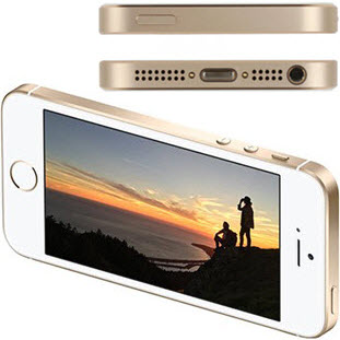 Фото товара Apple iPhone SE (128Gb, gold, MP882RU/A)