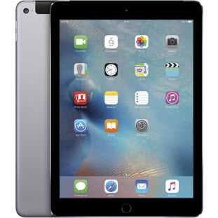 Фото товара Apple iPad Air 2 (16Gb, Wi-Fi + Cellular, space gray, MGGX2RU/A)