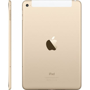 Фото товара Apple iPad mini 4 (128Gb, Wi-Fi + Cellular, gold)