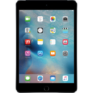 Фото товара Apple iPad mini 4 (128Gb, Wi-Fi + Cellular, space gray, MK762RU/A)