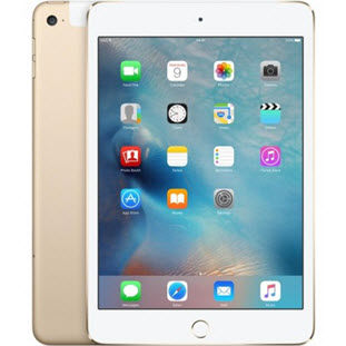 Фото товара Apple iPad mini 4 (64Gb, Wi-Fi + Cellular, gold)