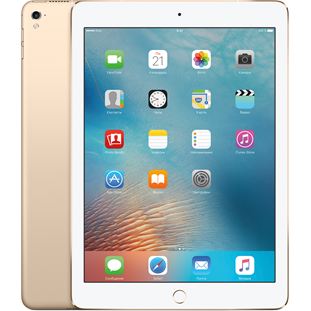 Фото товара Apple iPad Pro 9.7 (256Gb, Wi-Fi + Cellular, gold, MLQ82RU/A)