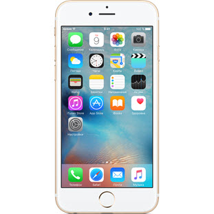 Фото товара Apple iPhone 6S (128Gb, восстановленный, gold, FKQV2RU/A)