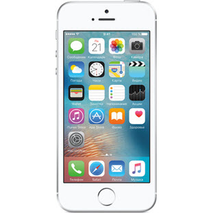Фото товара Apple iPhone SE (128Gb, silver, MP872RU/A)
