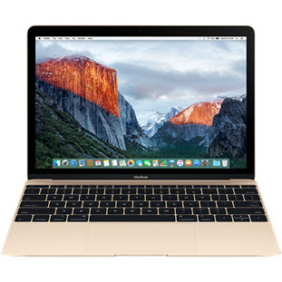 Фото товара Apple MacBook 12 (MLHF2, M5 1.2/8Gb/512Gb, gold)