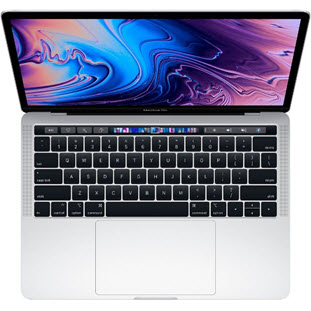 Фото товара Apple MacBook Pro 13 with Retina display and Touch Bar Mid 2018 (MR9V2RU/A, i5 2.3/8Gb/512Gb, silver)