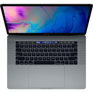 Фото товара Apple MacBook Pro 15 with Retina display Mid 2018 (MR932, i7 2.2/16Gb/256Gb, space gray)