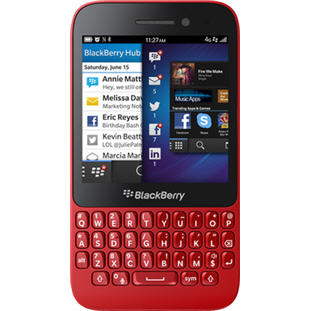 Фото товара BlackBerry Q5 (SQR100-2, LTE, red)