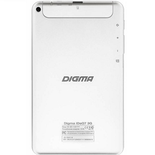 Фото товара Digma IDsQ7 3G (white silver) / Дигма АйДиэсКью7 3Ж (белый-серебристый)