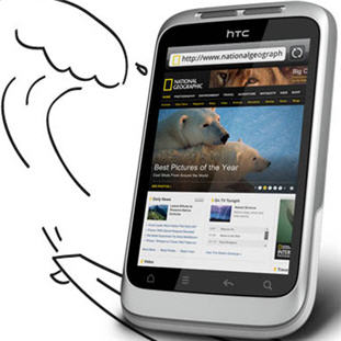Фото товара HTC A510e Wildfire S (white)