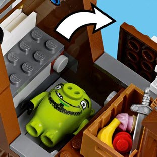 Фото товара LEGO The Angry Birds Movie 75825 Пиратский корабль Свинок