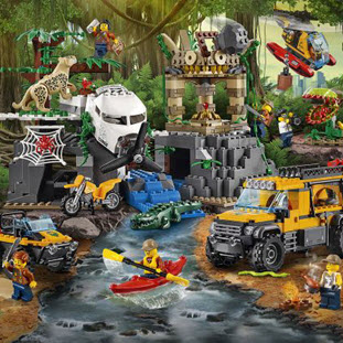 Фото товара LEGO City 60161 База исследователей джунглей