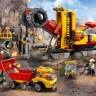 Фото товара LEGO City 60188 Работа в шахте