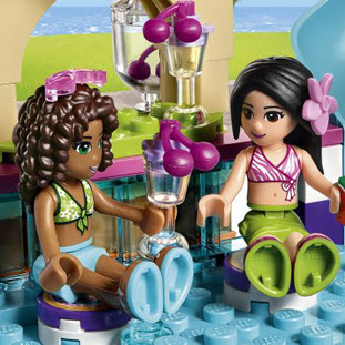 Фото товара LEGO Friends 41313 Летний бассейн