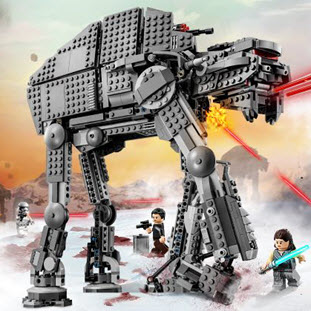 Фото товара LEGO Star Wars 75189 Штурмовой шагоход Первого Ордена