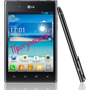 Фото товара LG P895 Optimus Vu (black) Фото товара LG P895 Optimus Vu (black)