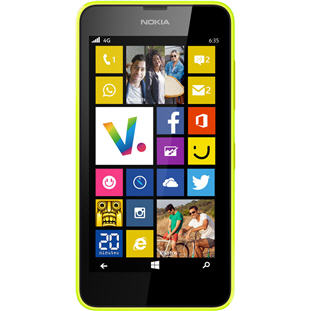 Фото товара Nokia Lumia 635 (LTE, yellow)