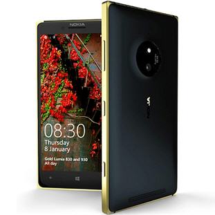 Фото товара Nokia Lumia 830 (black gold)