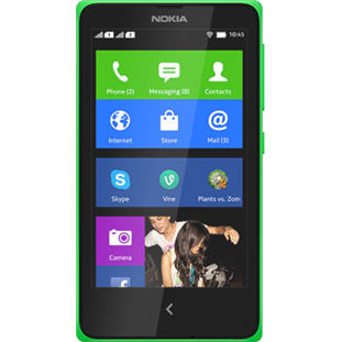Фото товара Nokia X Dual Sim (green) / Нокиа Икс Две Сим-карты (зеленый)