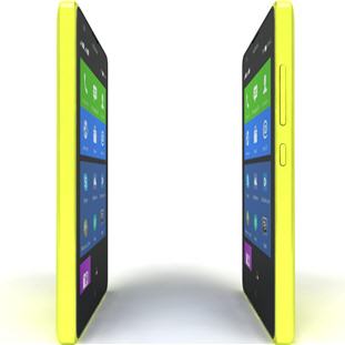 Фото товара Nokia XL Dual Sim (yellow) / Нокиа ИксЛ Две Сим-карты (желтый)