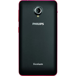 Фото товара Philips Xenium V377 (black/red)