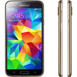 Фото товара Samsung G900FD Galaxy S5 Duos (16Gb, LTE, gold)