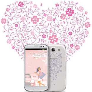 Фото товара Samsung i9300 Galaxy S 3 (16Gb, La Fleur, ceramic white)