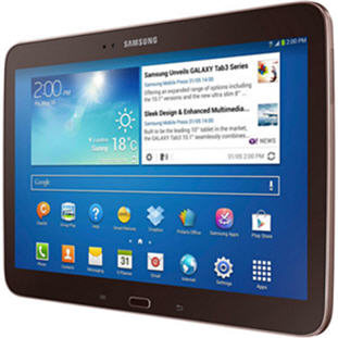 Фото товара Samsung P5210 Galaxy Tab 3 10.1 (16Gb, Wi-Fi, gold brown)