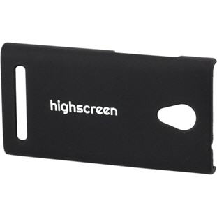 Highscreen накладка-пластик для Zera F rev.S (черный)