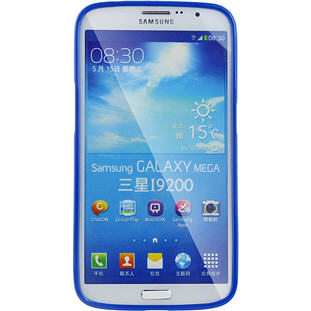 iMuca накладка-силикон для Samsung Galaxy Mega 6.3 (синий)
