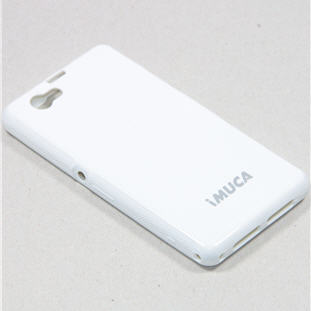 iMuca накладка-силикон для Sony Xperia Z1 Compact (белый)
