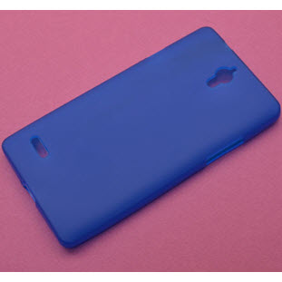 Jast силиконовый для Huawei Ascend G700 (синий матовый)