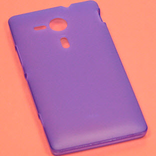Jast силиконовый для Sony Xperia SP (фиолетовый матовый)