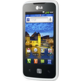 ��������� �������  LG E510 Optimus Hub (white white)
