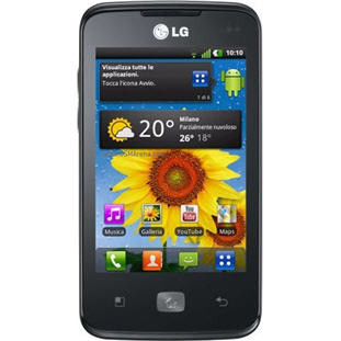 ��������� �������  LG E510 Optimus Hub (black)