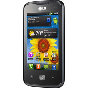 ��������� �������  LG E510 Optimus Hub (black)