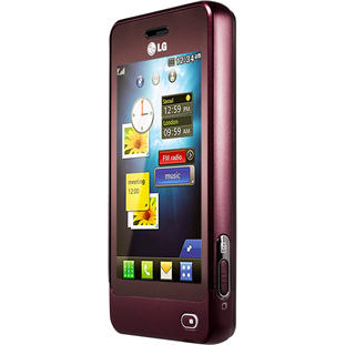 ��������� �������  LG GD510 (wine red)