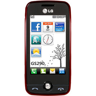 ��������� �������  LG GS290 Cookie Fresh (wine red)