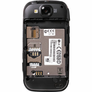 ��������� �������  LG GW620 (deep black)