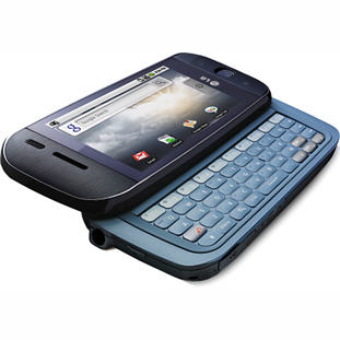 ��������� �������  LG GW620 (blue on black)